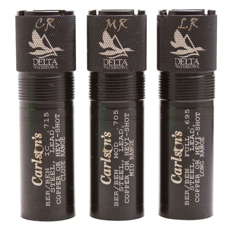 Carlsons Choke Tubes 07119 Delta Waterfowl  BerrettaBenelli Mobil 12 Gauge MidLongClose Range 174 Stainless Steel