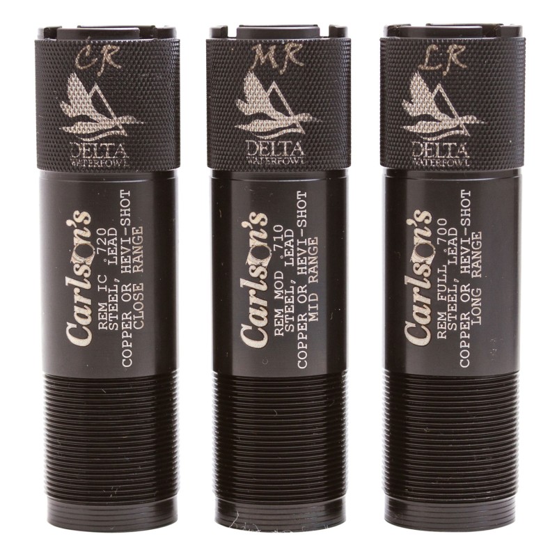 Carlsons Choke Tubes 07269 Delta Waterfowl  Remington Rem Choke 12 Gauge MidLongClose Range 174 Stainless Steel