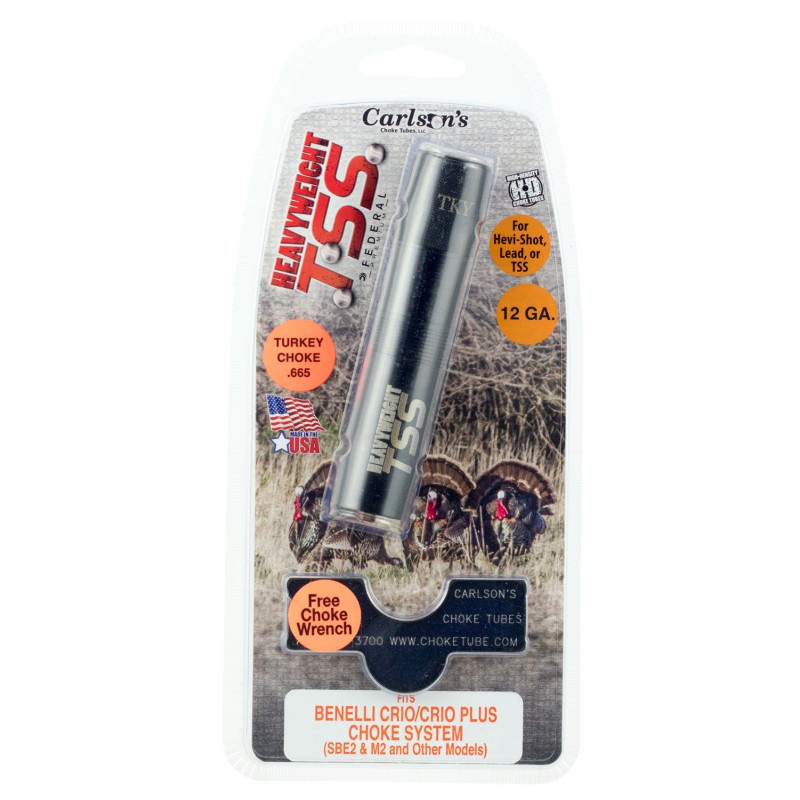 Carlsons Choke Tubes 38015 TSS Turkey Crio Plus Benelli 12 Gauge Turkey 174 Stainless Steel