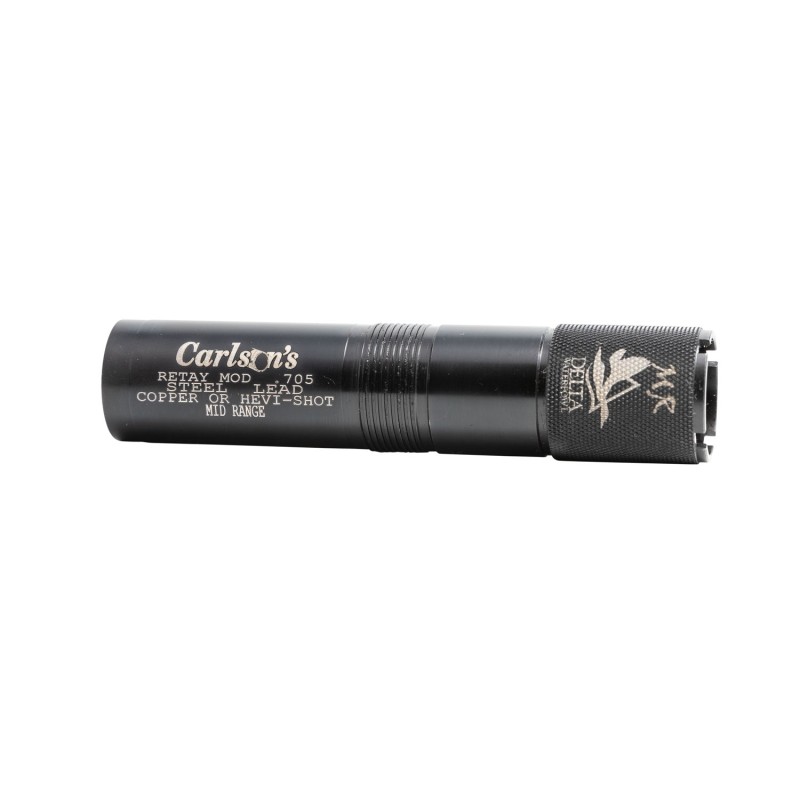 Carlsons Choke Tubes 07775 Delta Waterfowl  Retay 12 Gauge MidRange Extended 174 Stainless Steel