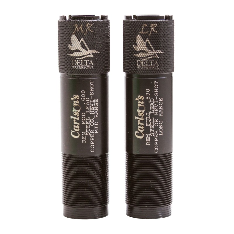 Carlsons Choke Tubes 07262 Delta Waterfowl Extended Choke Remington Rem Choke 20 Gauge MidRangeLong Range 174 Stainless Steel