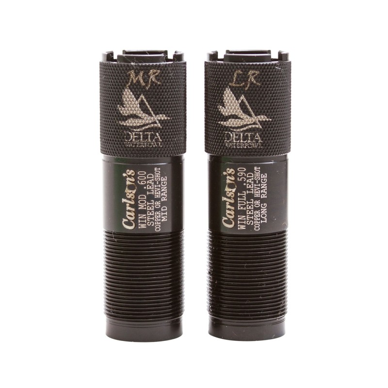 Carlsons Choke Tubes 07471 Delta Waterfowl Extended Choke Winchester 20 Gauge MidRangeLong Range 174 Stainless Steel