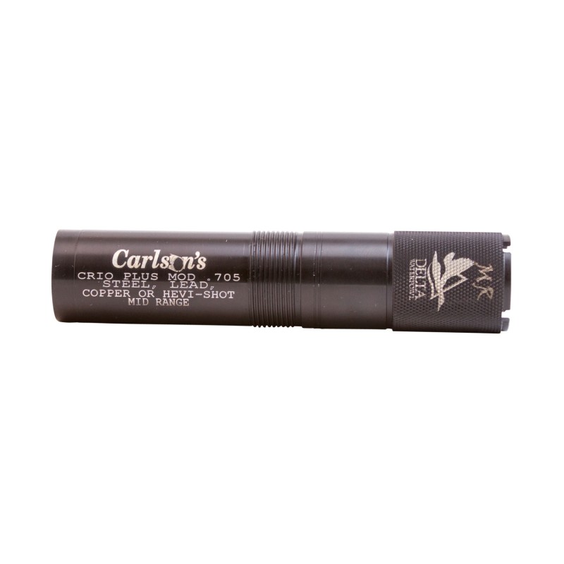 Carlsons Choke Tubes 07575 Delta Waterfowl Extended Choke Benelli Crio Plus 12 Gauge MidRange Extended 174 Stainless Steel