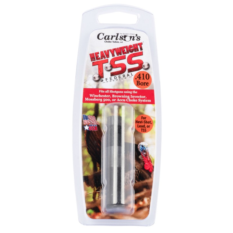 Carlsons Choke Tubes 38030 TSS Turkey  Invector Stevens 301 410 Gauge Turkey 1.5 Flush Steel