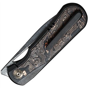 Baloo Framelock Damascus