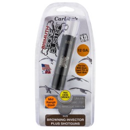 Carlsons Choke Tubes 09204 Bismuth Bone Buster Browning Invector Plus 12 Gauge MidRange 174 Stainless Steel